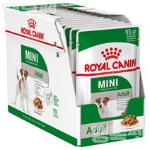 로얄캐닌 강아지 파우치 (85gx12ea) 1box 캔/파우치