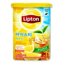 립톤)아이스티 레몬맛 지관 (907g)-박스 (12개입), 907g, 1