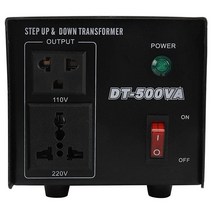 Patioer 1000W 전압 컨버터 변압기(230V ~ 110V 110V 230V) 스텝 업/다운 110/120V - 220V/230V/240V 볼트 (1000W) 50885, 500W