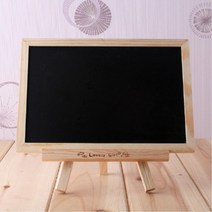 미니 원목 양면 칠판 세트 메뉴보드 탁상용 보드 POP
