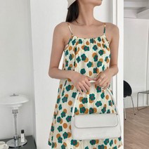 브이와이 여자 캐미 피서룩 러블리 미니원피스
