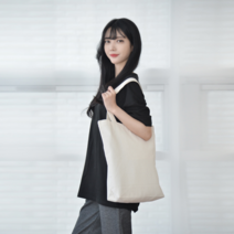지앤제이 지앤제이 무지 순면 에코백 (4TYPE) 쇼퍼백 캔버스가