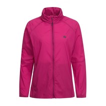 코오롱스포츠 여성 경량 스트레치 자켓 마젠타 퍼텍스 퀀텀 소재 패커블 후드 내장형 점퍼 JKJJM20332MGT