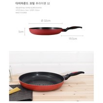 키친아트 마이다스 후라이팬 32cm, 1개