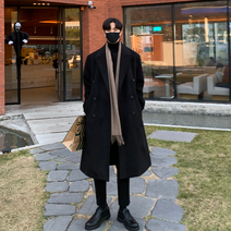 예쁜코트 겨울코트 남친룩 키작은사람코트 40대 남자소개팅룩 남자롱코트오버핏 남자오버핏롱코트 옷선물 남자하객룩 남자싱글코트