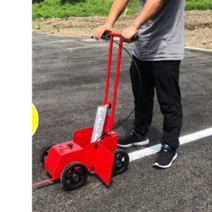 셀프 주차선 그리기 라인 페인트 도색 바닥 도로 기계 작업장 경기장 실내 주차장 지하, 대형 블랙