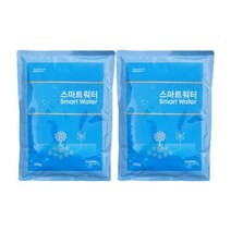 스마트워터 200g 2개세트 + em팩 토양 수분 보습제 보습 가뭄 스트레스 해소 건조 열과 병해 방지, 200g 2개 + em아이스팩