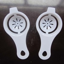 계란커터 계란 흰색 분리기 새로운 플라스틱 순수한 흰색 무취 달걀분리기