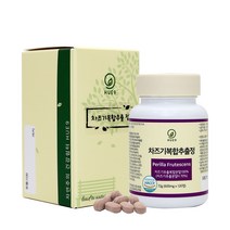휴나인 국산 눈엔 차즈기 추출물 120정 자소엽 루테올린 차조기, 1개
