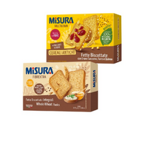 미주라 토스트 비스켓 320g + 멀티그레인 곡물비스켓 320g, 8세트