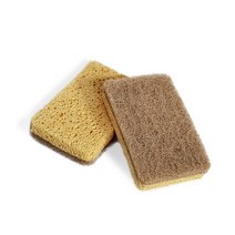 셀룰로오스 양면수세미2P 생분해 성, 단품