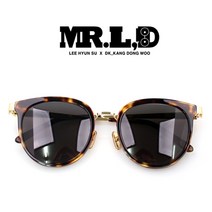 수입 선글라스 MR.L D 미스터리디 선글라스 M6404_AMBER 국내디자이너브랜드 메탈선글라스 선글라스줄증정