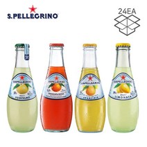 산펠레그리노 리모나타 200ml, 레몬, 24병, 24개