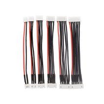 RC카 드론 리포 배터리 고급형 밸런스잭 22AWG 부드러운전선 2S 3S 4S 6S 길이별 10 15 30CM, 6S(7선)