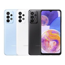 삼성 갤럭시A23 128GB 듀얼심 LTE 자급제폰 관세포함 관세포함, 128GB(4램), 블루