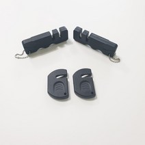 휴대용 칼갈이 샤프너 칼 연마기, 휴대용칼갈이-2단 검정