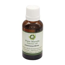 마룰라 오일 | Sclerocarya Birrea | 모발용 | 얼굴용 | 바디 | 헤어 오일 | 순수 마룰라 오일 | 100% 순수 천연 | 콜드 프레스 마룰라 오일 | 10ml, 30ml (1.01 Ounce)