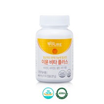 리브퓨어 이뮨비타플러스 60캡슐 / 아연 비타민c