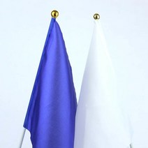 청기백기 깃발, 색상_백기