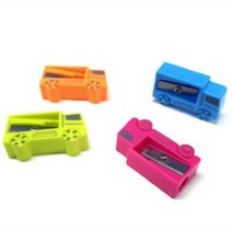 연필깎이 자동차 4P 세트 미니연필깎이 소형연필깎이