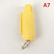 호신용스프레이 대 한 1PC 고추 스프레이 탱크 미니 EDC 안전 보호 자기 방어 후추 빈 병 키 링 체인, [12] A12