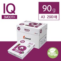 컬러복사용지 90G A3 2500매 백색, 단품
