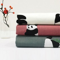 자투리 패키지 귀여운판다3팩 4분의1마