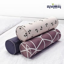 라버트리 천연라텍스 목 경추 베개 + 겉커버포함, 와이드앵글