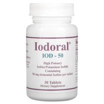 옵티목스 로도랄 요오드 Optimox Iodoral 50mg 30정