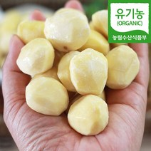 (자연마을) 공주 정안 유기농 깐밤 산지직송 500g 1kg, 500g 4팩, 4개