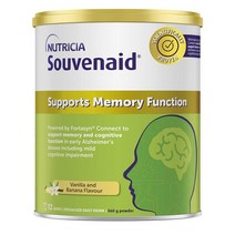 호주 뉴트리시아 Souvenaid 수버네이드 파우더 바나나맛 360g 1팩