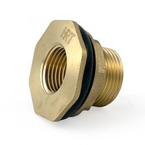 신주 피팅(물탱크용) 25A 수도 배관자재 부속 파이프 설비 보일러 난방 핏팅 황동, 1개