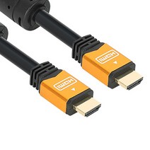 (강원전자 NETmate HDMI 메탈케이블 (Ver2.0 골드 10M (NMC-HQ10Z 메탈케이블/강원전자/골드, 단일 모델명/품번