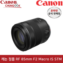 (캐논공식총판) 정품 RF 85mm F2 Macro IS STM / 빛배송, 렌즈+호야필터 패키지