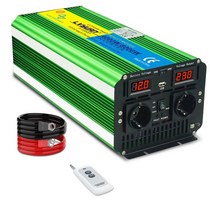 자동차 배터리 컨버터 전력 변압기 순수 사인파 12V 8000W