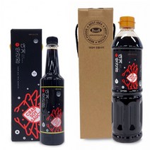 자연의 맛 그대로 대게 맛간장 100프로 양조간장 육수 국 탕 절골 간장 선물용케이스 포함, 쿡첸 대게맛가장500ml