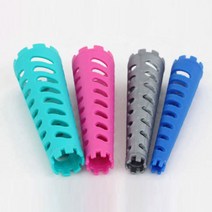 미용실 헤어 롤 롯드 W3E3302P 머리 용품 파마 업소 12개1set 펌 콘 미용재료 바디세트, 4호