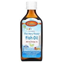 칼슨 더 베리 파이니스트 피쉬오일 복숭아 800mg 200ml, 5병