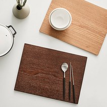 한샘 우드 테이블매트 겸 쟁반 월넛, 상세페이지 참조