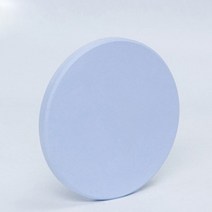 파파스 규조토 비누받침 컵받침, 규조토 원형받침대(블루), 1개