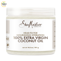 오일풀링 코코넛 오일 SheaMoisture 바디 피부 영양 411g, 기본