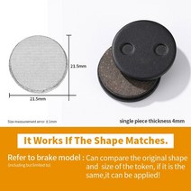 아우디 A3 A4 A5 A6 A7 Q3 Q5 Q7 브레이크패드 shimano sram avid hayes magura 포뮬러 및 스쿠터 용 4 쌍 자전거 자전거 사이클링 디스크, 840