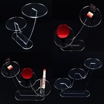 2/3단 아크릴디스플레이 투명아크릴받침대 아크릴받침 디스플레이진열대, 2단