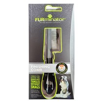 멍멍펀치 퍼미네이터 강아지빗 고양이빗 죽은털 제거 브러쉬/일자빗, 퍼미네이터 피니쉬 콤(일자빗)