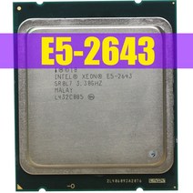 CPU 컴퓨터씨피유오리지널 인텔 제온 cpu oem 버전 3.4GHZ 25M 8 코어 22NM E5 2687W V2 LGA2011 E5-2687WV, 한개옵션0