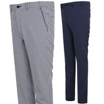 M 체크94번 골프연습복 감탄팬츠 남자골프복 밴딩