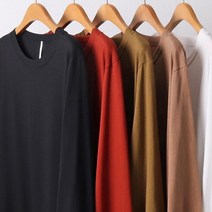 에그 라운드 긴팔티 110F421S 빅사이즈 여성의류
