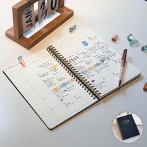 일일 업무 일지 시간 스케줄 관리 위클리 만년 플래너 학습계획서 실용적인-2802EA, 본상품선택