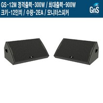 GS-12M-2 학교 뮤지컬 학원 지앤에스 모니터스피커