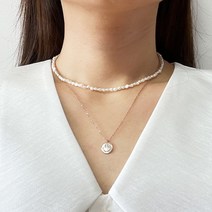 너랑나우리 못난이 담수 진주 목걸이